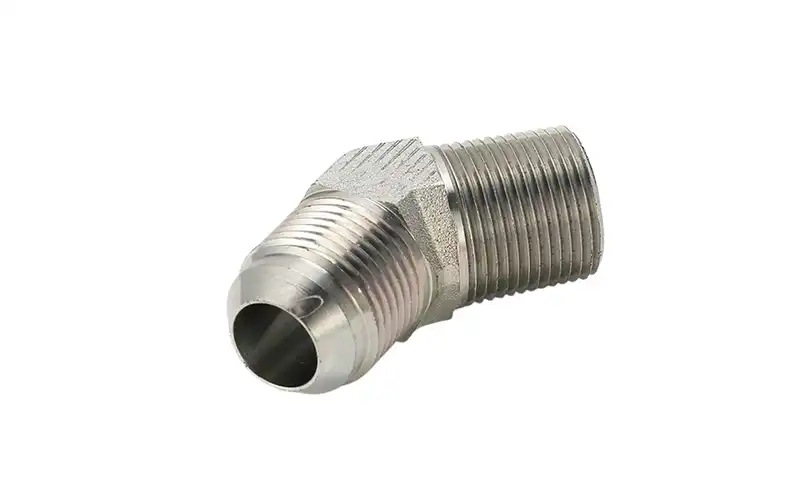 1QN4 45° Elbow NPT Metric Adapter
