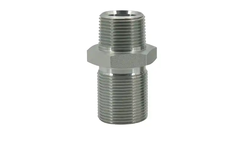 6F ORFS Hydraulic Bulkhead Adapter<br /> 