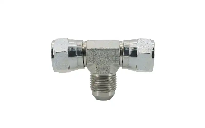 EJ-JIC Tee Hydraulic Fitting